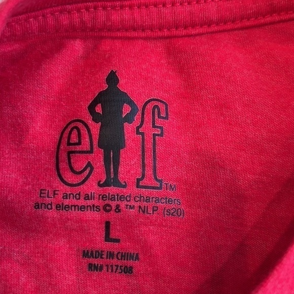 Buddy the Elf OMG Santa T-shirt large - Picture 3 of 8